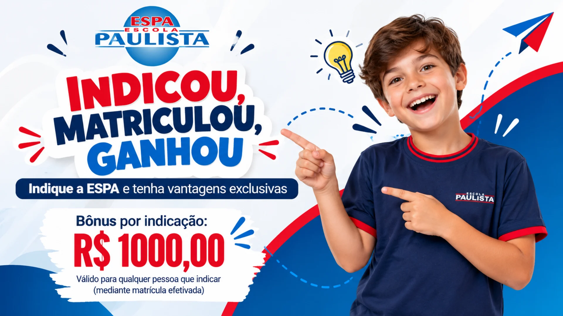Escola Paulista ESPA, matrículas abertas 2027